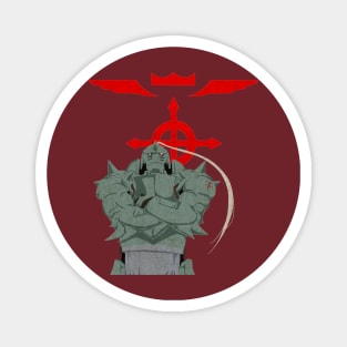 Minimalist Alphonse Elric Magnet